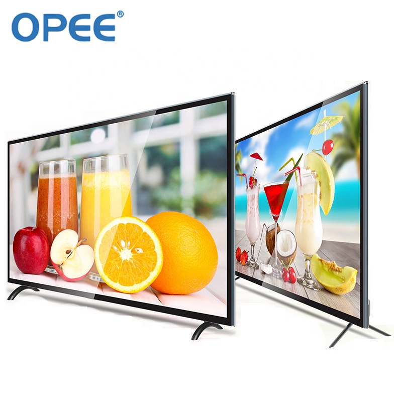 Explosion Proof TV Factory 32 40 43 55 65 75 86 pouces Android Television Tévil Télé télévisé Smart TV à double verre